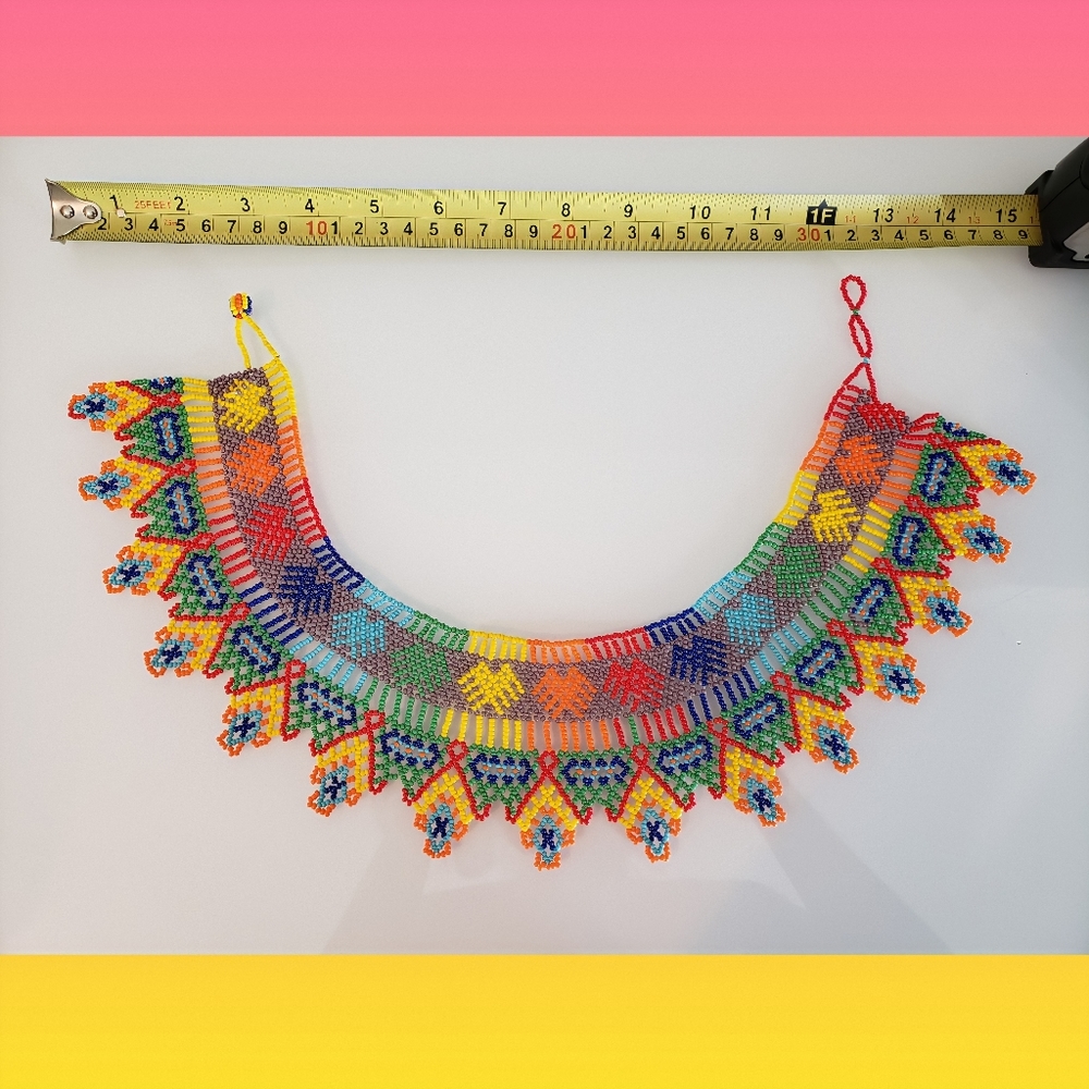 Beautiful Hand Made Mexican Necklace
